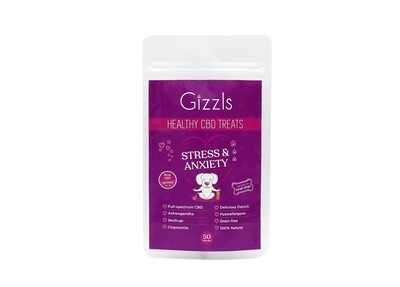 Gizzls Stress & Anxiety CBD Treats (for small dogs)