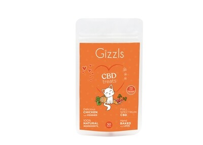 Gizzls Healthy CBD Cat Treats with Chicken Gizzls Healthy CBD Cat Treats with Chicken