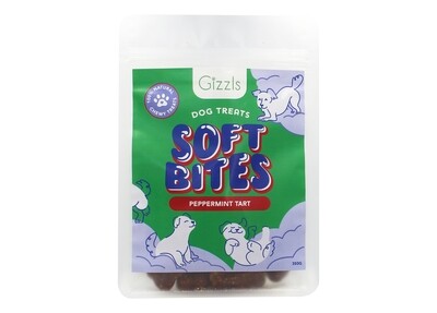 Gizzls Peppermint Tart Soft Dog Treats