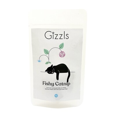Gizzls Fishy Catnip Cat Treats Gizzls Fishy Catnip Cat Treats