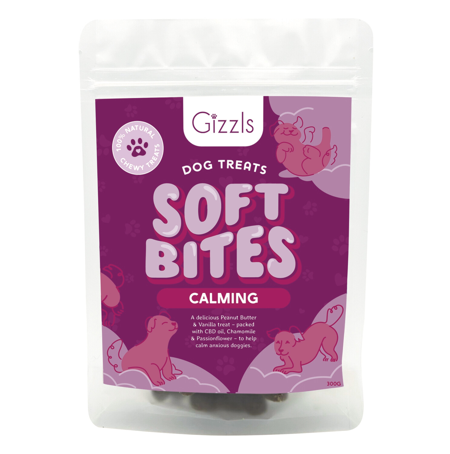 Gizzls Calming Soft Bites Dog Treats