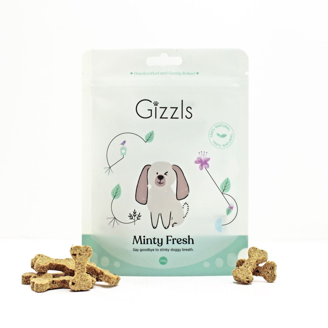 Minty Fresh Dog Treats – 100g