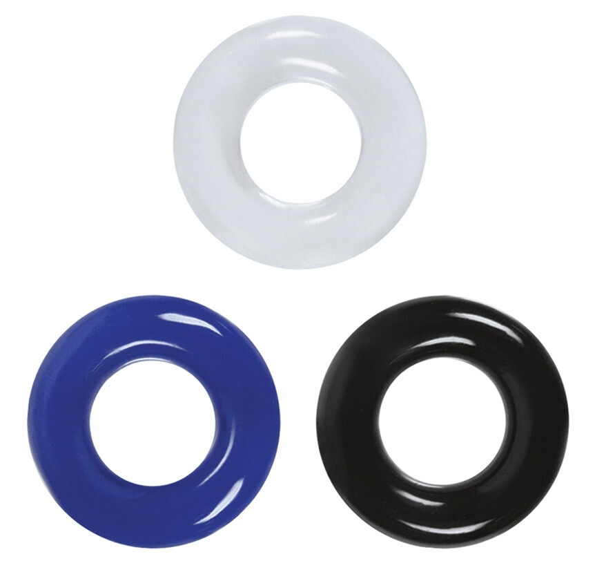 Stretchable Cock Rings (3 pack)