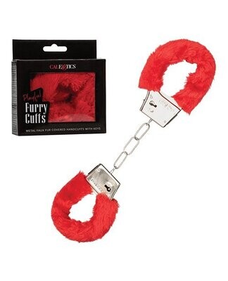 Playful Fuzzy Love Cuffs (Colors: Black, Red, Pink)
