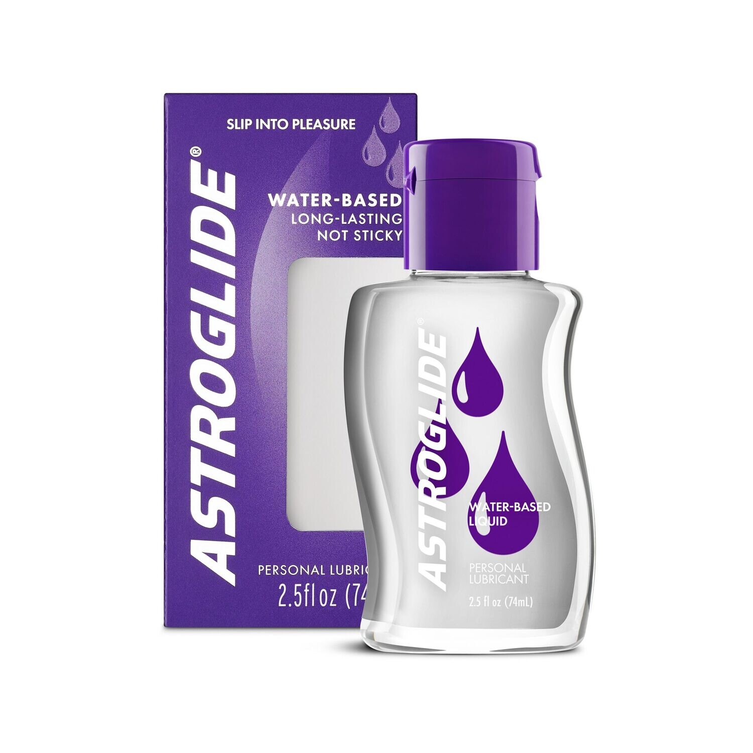 Astroglide Water Liquid Lubricant (sizes 2.5oz - 5oz)