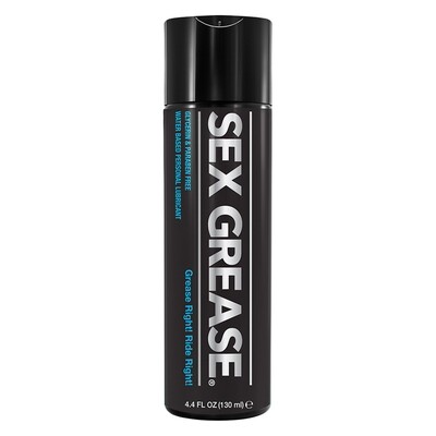 Sex Grease Water Based Lubricant (sizes 4.4oz -8.5oz)