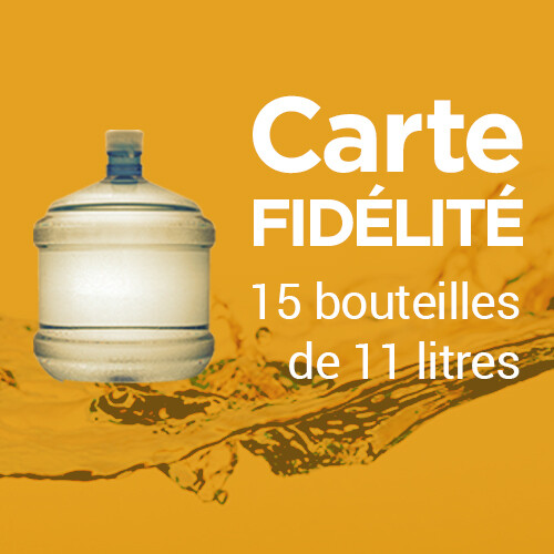 Carte coupons fidélité (15 x 11L)