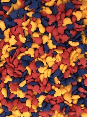 Mickey Mouse Quins (primary colors)