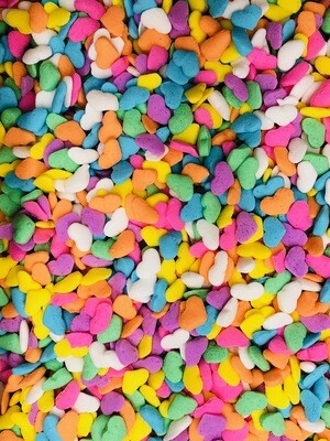 Multi-Colored Heart Quins