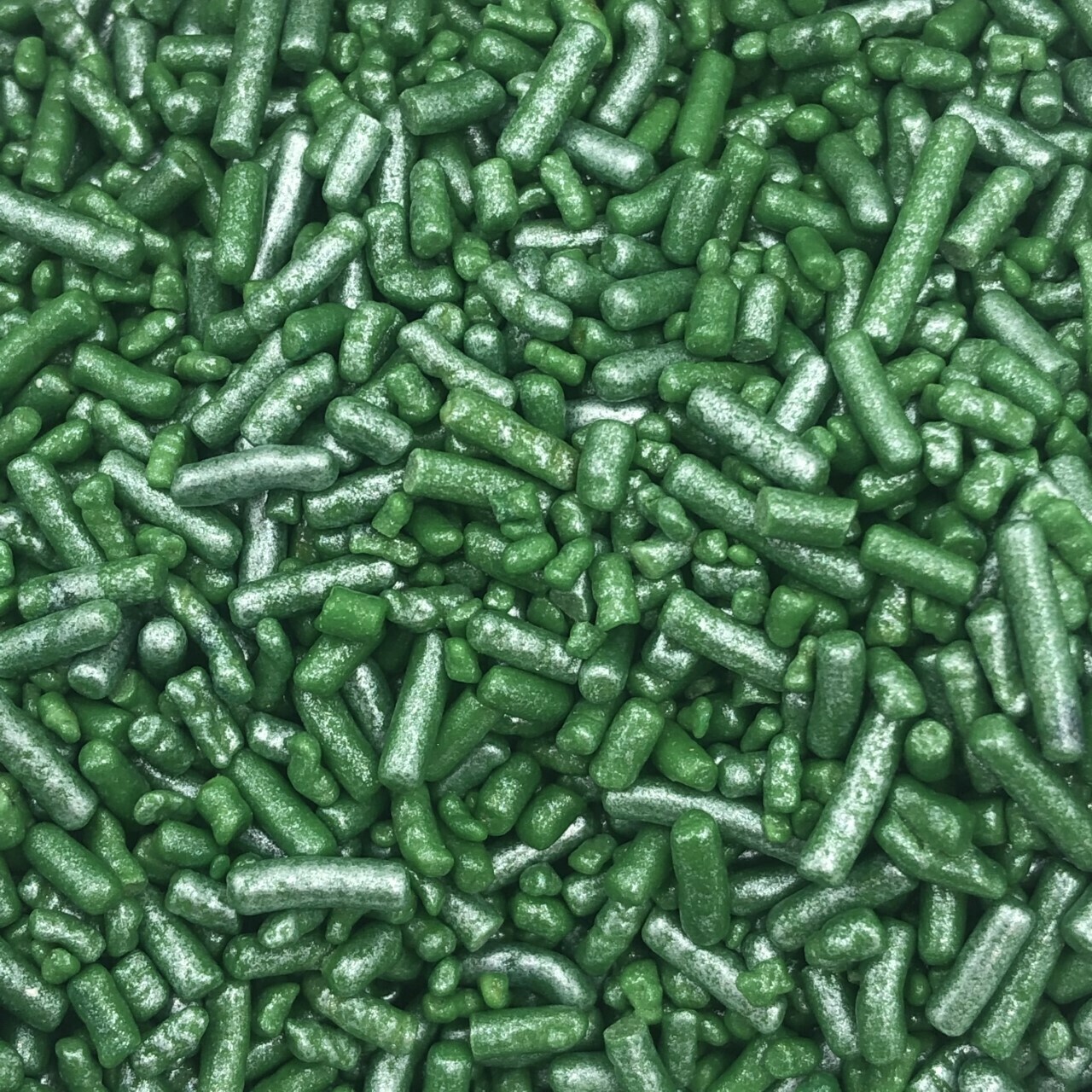Metallic Green Sprinkles
