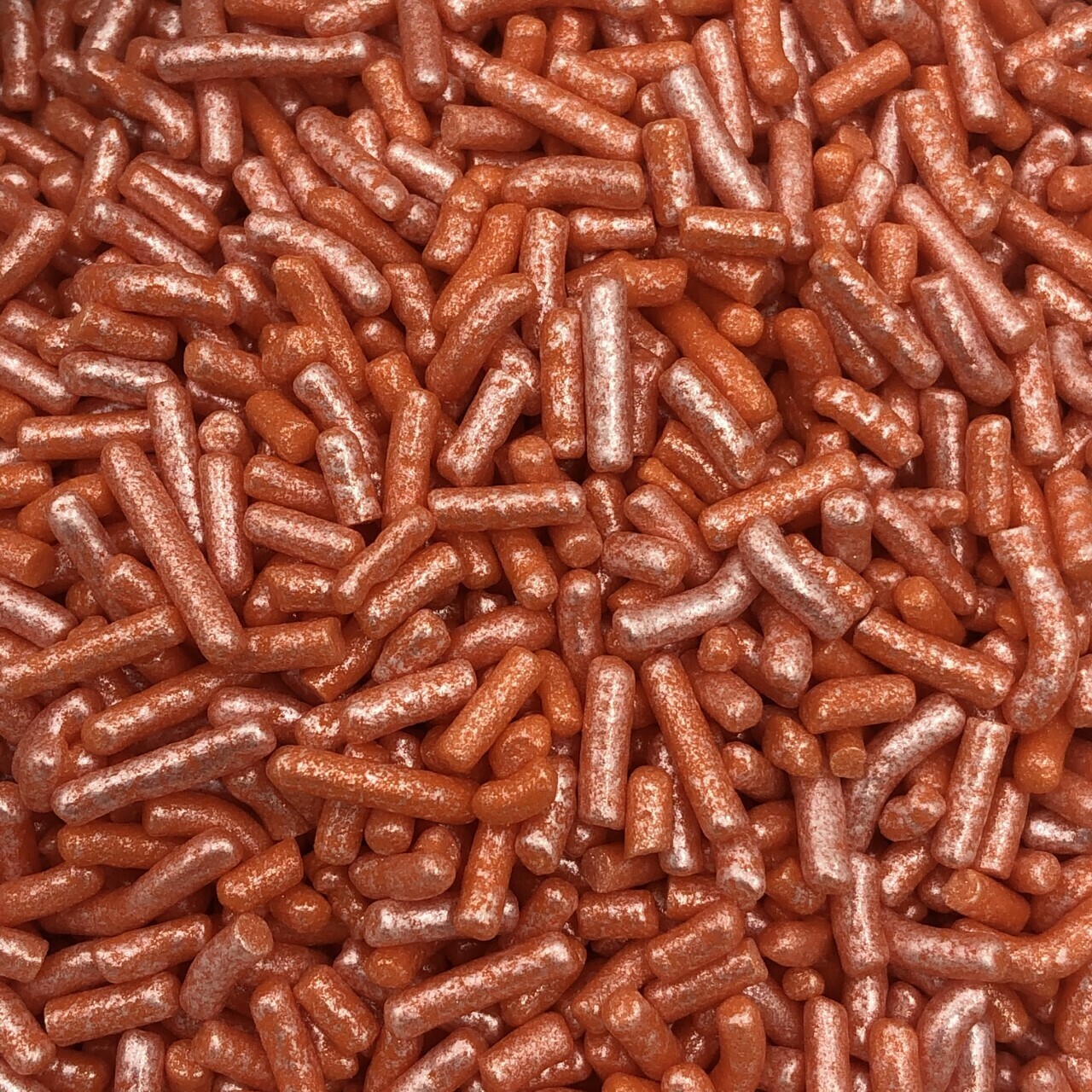 Metallic Orange Sprinkles