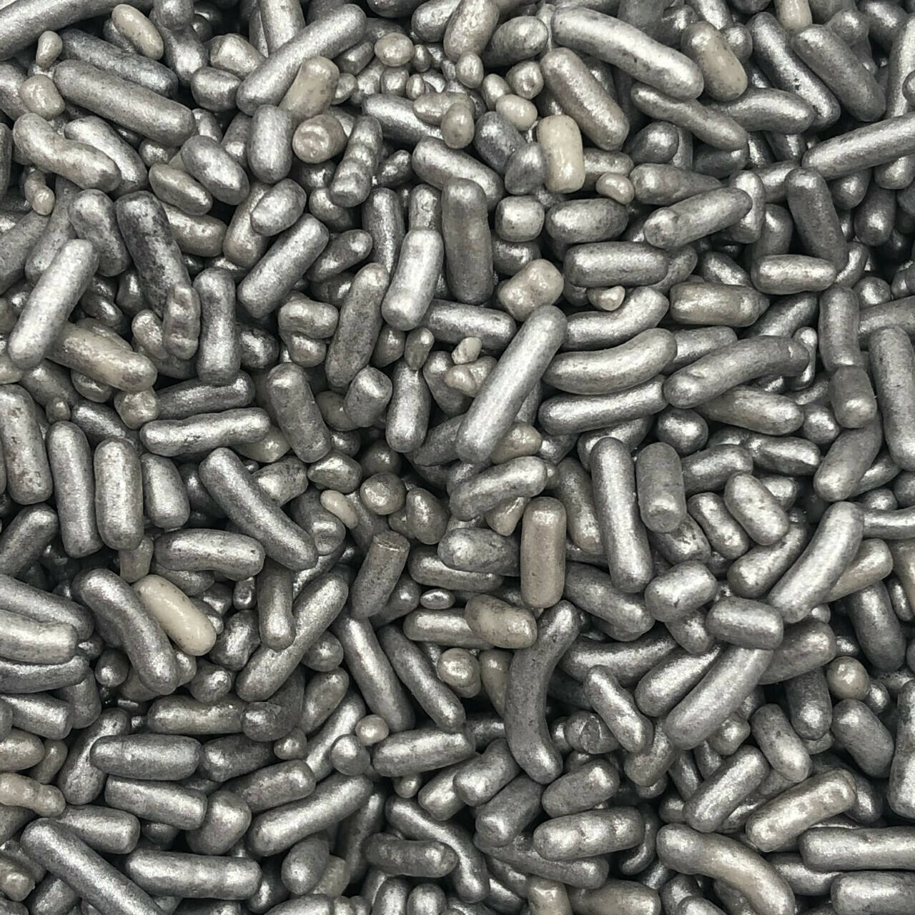 Metallic Grey Sprinkles