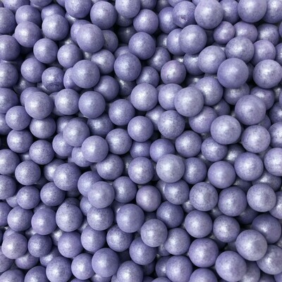Purple Sugar Pearls 8mm
