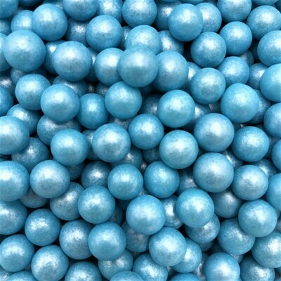 Blue Sugar Pearls 8mm