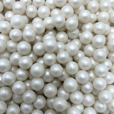 White Sugar Pearls 8mm