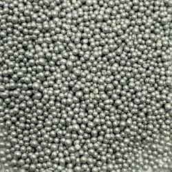 Metallic Silver Non-Pareils