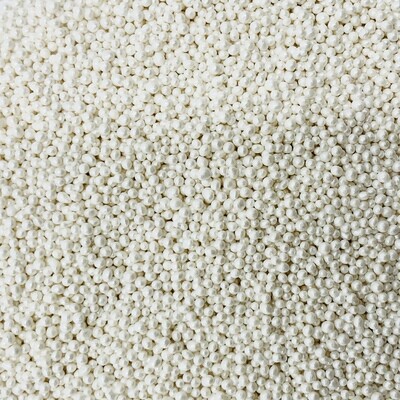 Metallic White Non-Pareils