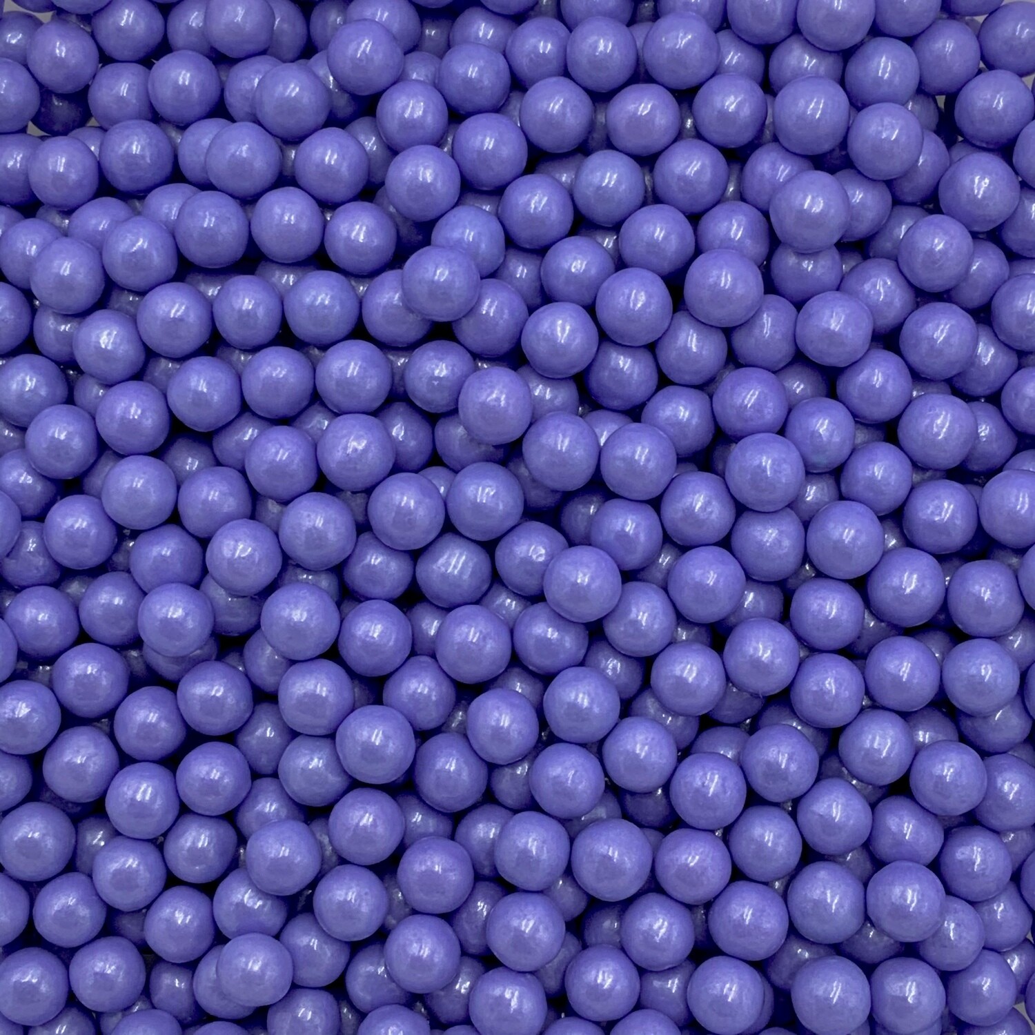 Purple Candy Sugar Pearls 6mm