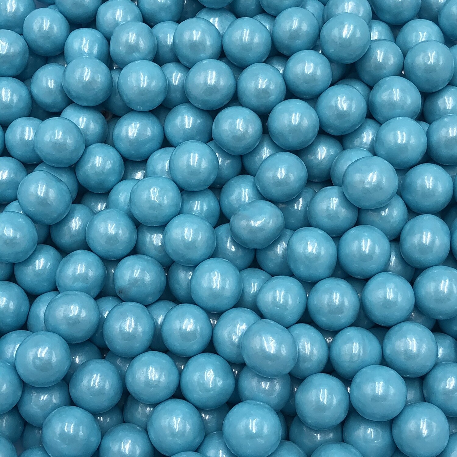Light Blue 10mm Chocolate Pearls