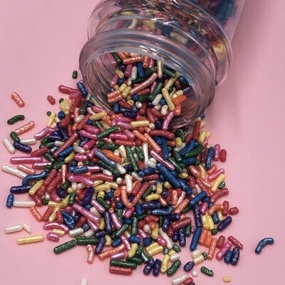 Metallic Rainbow Sprinkles