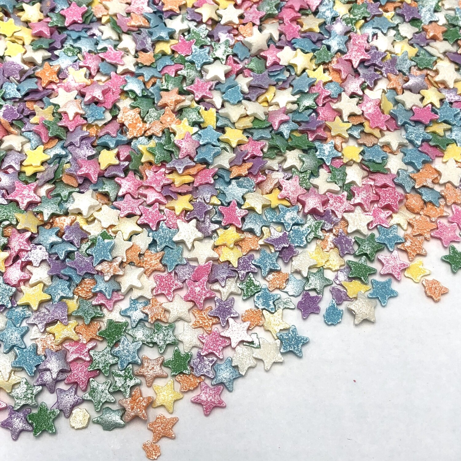 Metallic Multicolored Stars