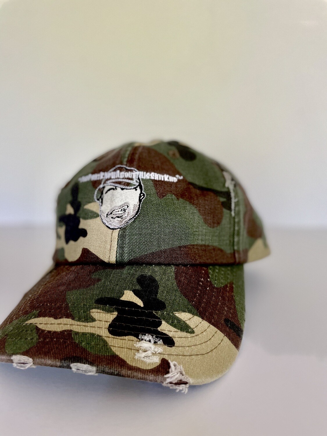 YDKATSK "CAMO" Vintage Distressed Baseball Cap
