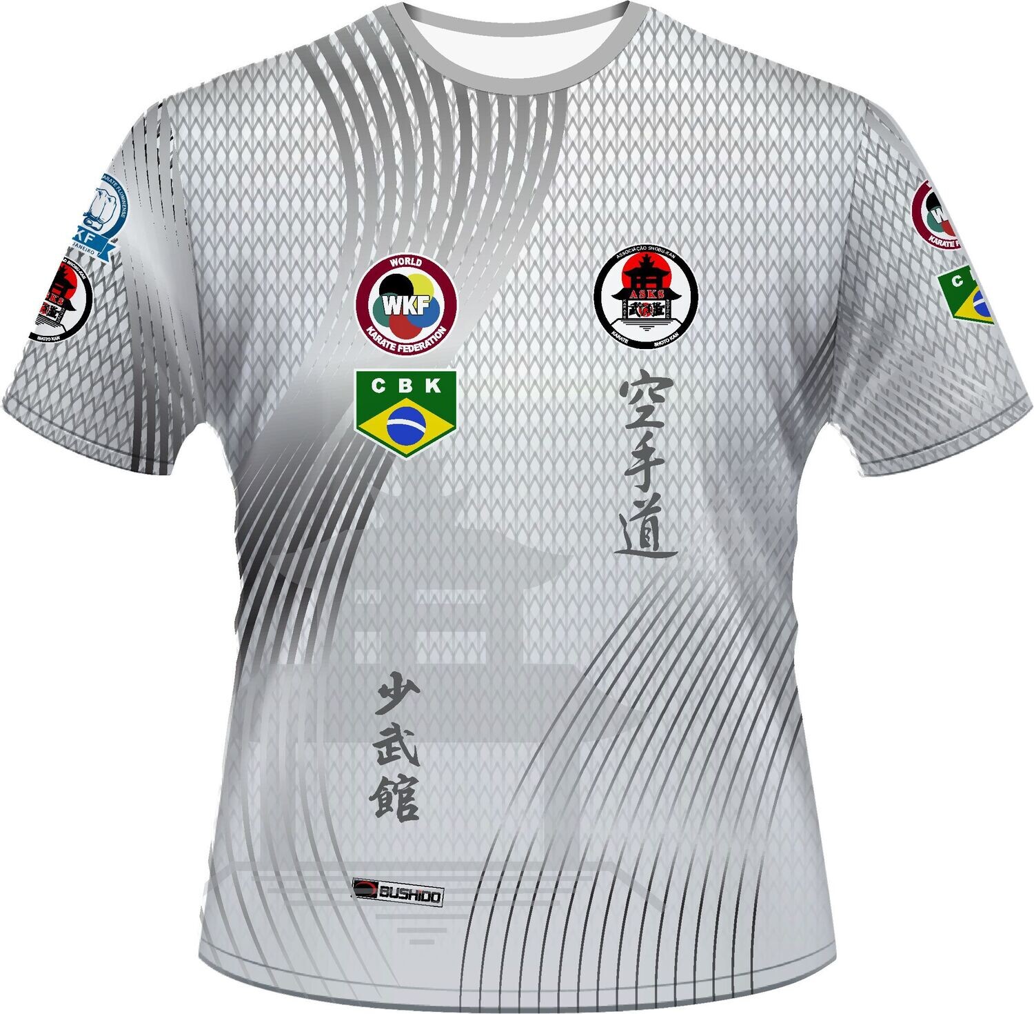 Camisa Karate Shobukan ASKS Branca 312-2