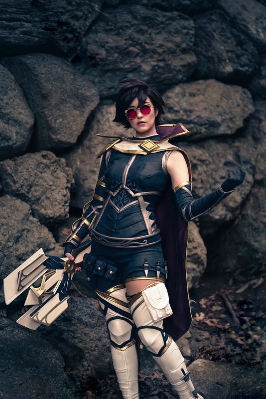 Vayne from League of Legends, created for Riot Games