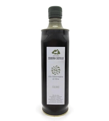 Extra Virgin Olive Oil in bottle 750 cl, acidity 0,3%, fruity