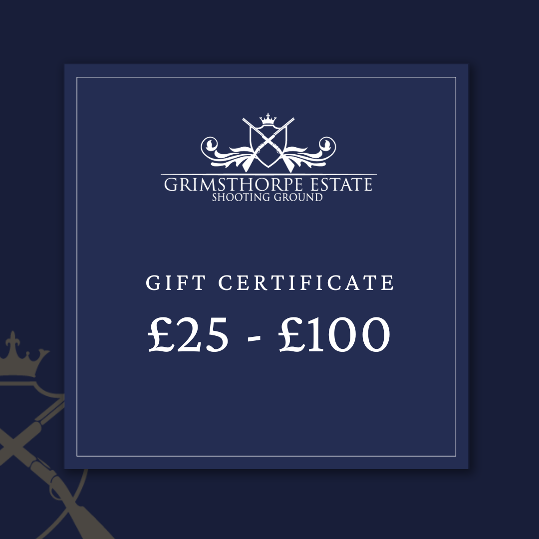 Gift Voucher - Grimsthorpe Shooting Ground
