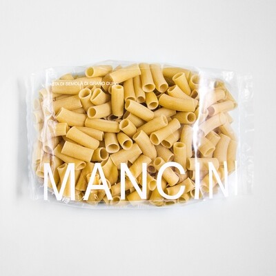 Rigatoni di semola di grano duro 
Mancini  
