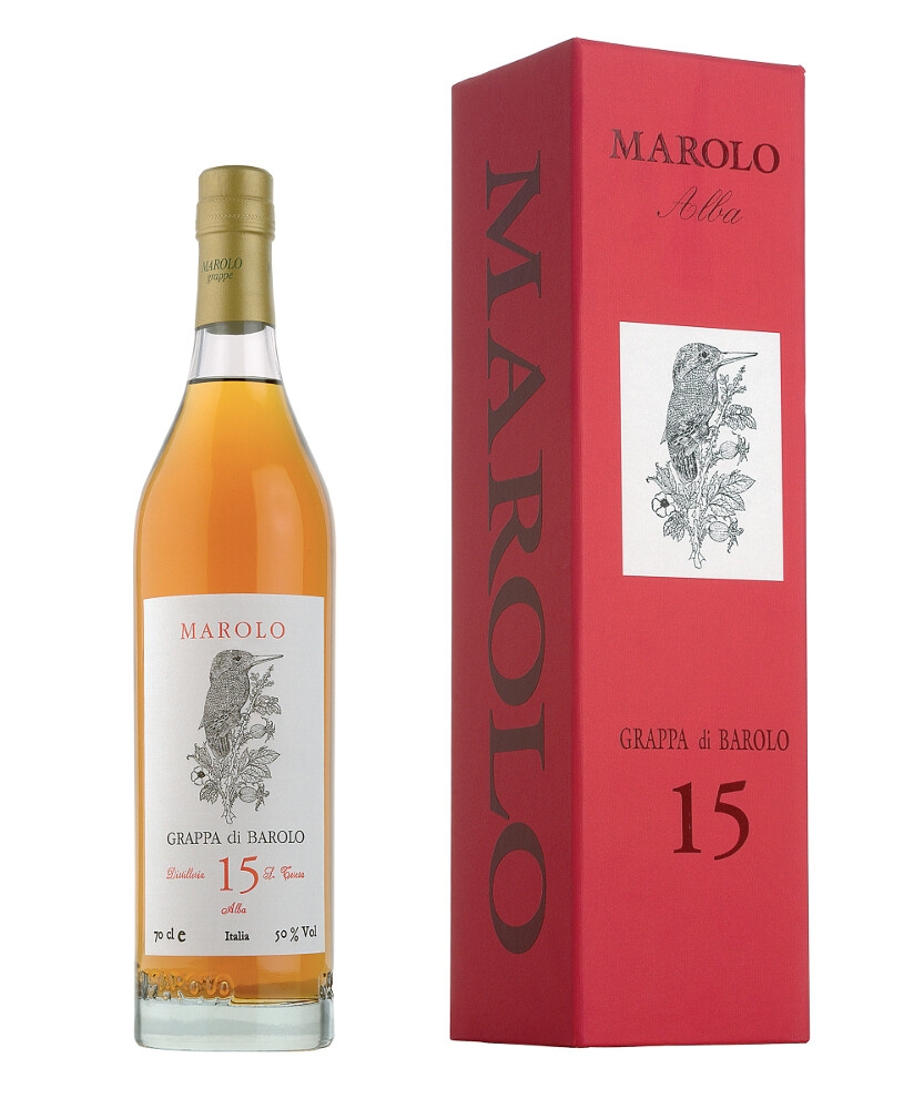 Grappa di Barolo 15 anni
Marolo
Grappa di Barolo 15 anni
Marolo