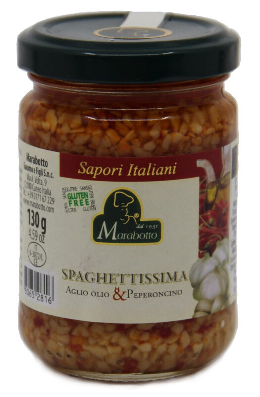 Spaghettissima aglio olio & 
peperoncino Marabotto