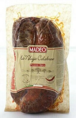 N'Duja Calabrese piccante ca. 400g 
(Salame spalmabile) Madeo