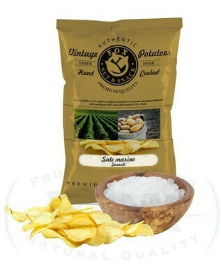 Chips Vintage di Patate 
con Sale Marino Fox Italia