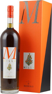 "Milla" Liquore alla Camomilla 
con Grappa di Nebbiolo Marolo 
in Geschenketui