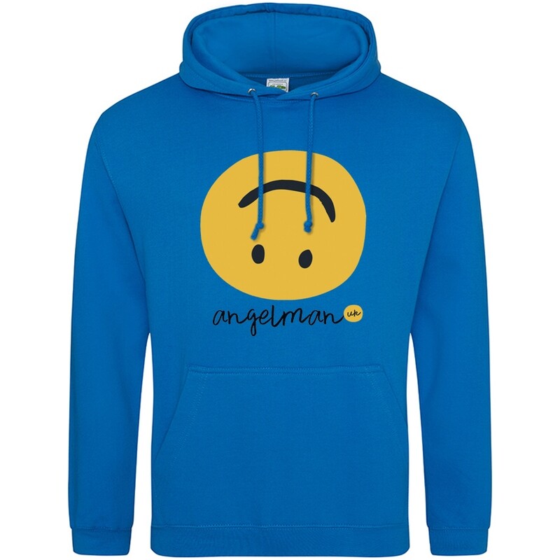 LIMITED EDITION Blue Hoodie smiley design