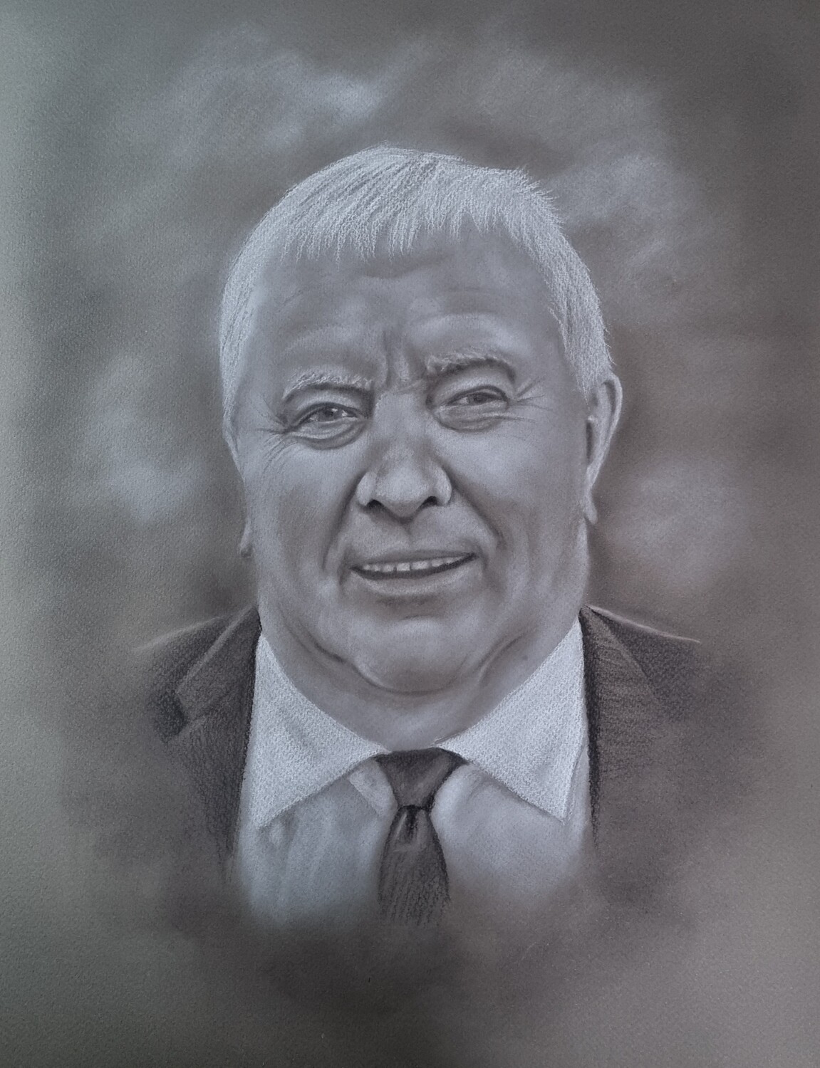 White on Black or Colour Portrait of 1 Person