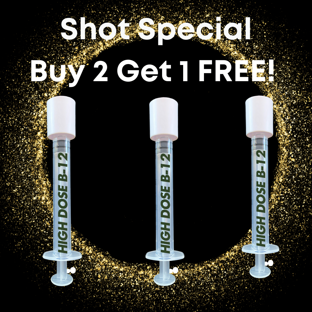 SPECIAL Buy 2 Get 1 FREE - High Dose B12 (save $30)