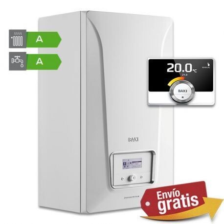Caldera de gas BAXI Platinum MAX iPlus 30/30 F con control TXM
