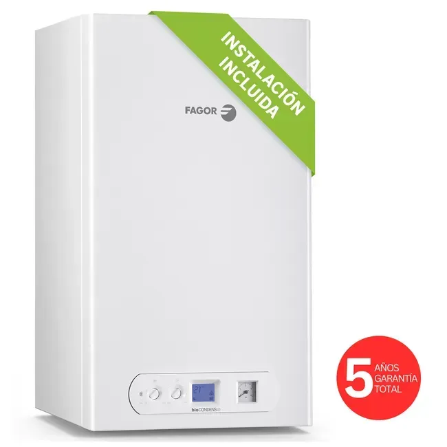 Caldera de condensación gas natural FAGOR Biocondens 32 CON INSTALACION