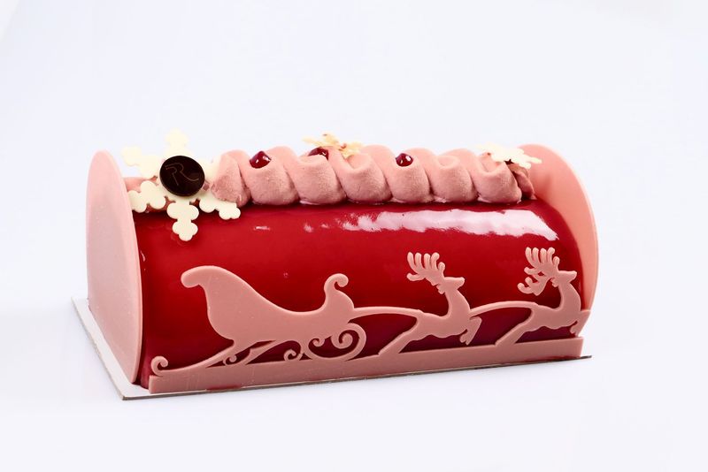 Bûche Framboise Verveine