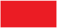 1" X 2" Red/White Letters (Phenolic)