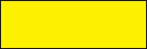 1" X 3" Yellow/Black Letters