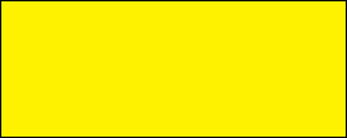 2" X 5" Yellow/Black Letters