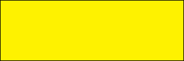 2" X 6" Yellow/Black Letters