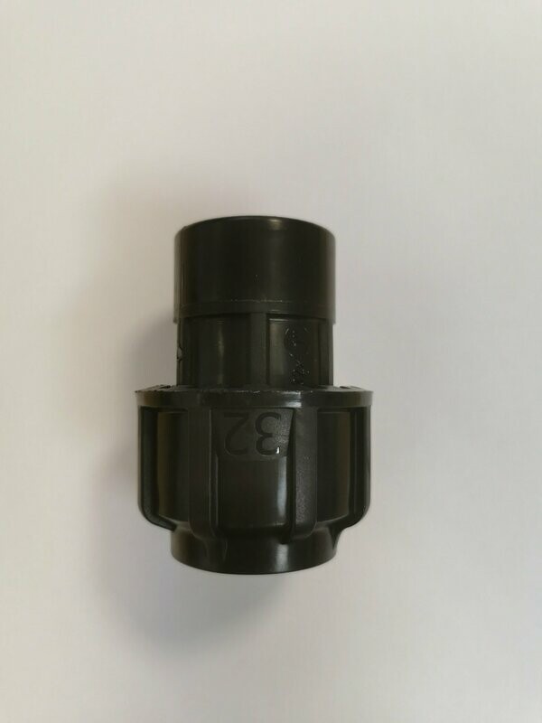 PE-Verbinder 32 mm x R 1 PE-Verbinder 32 mm x R 1" IG, gerade