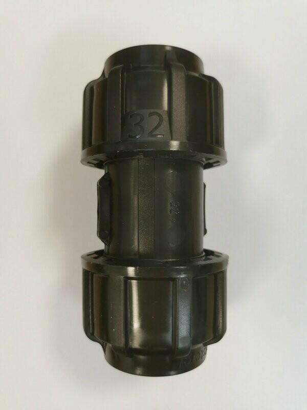 PE-Verbinder 32 x 32 mm, gerade PE-Verbinder 32 x 32 mm, gerade