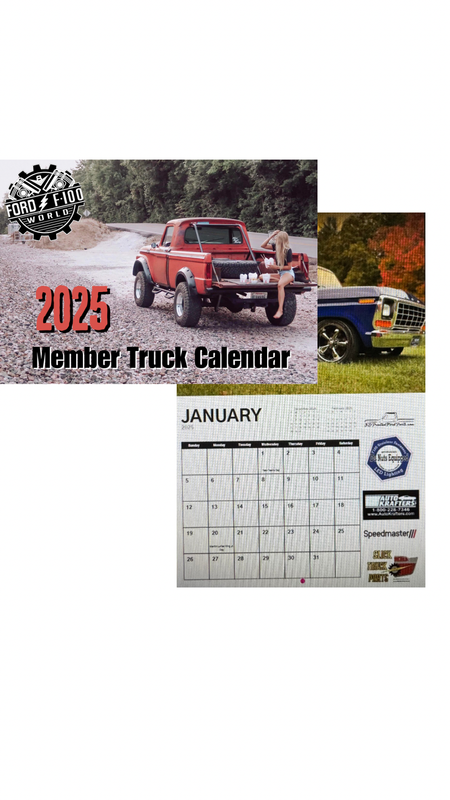 2025 FORDF100WORLD's Member Calendar