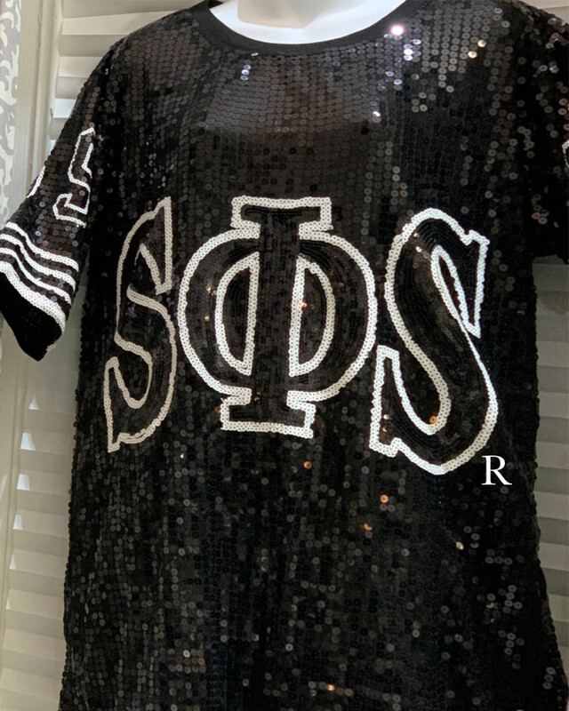 All sequin dress/top